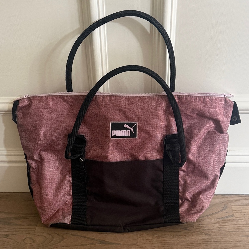 Puma Rose Pink and Black Everyday Tote